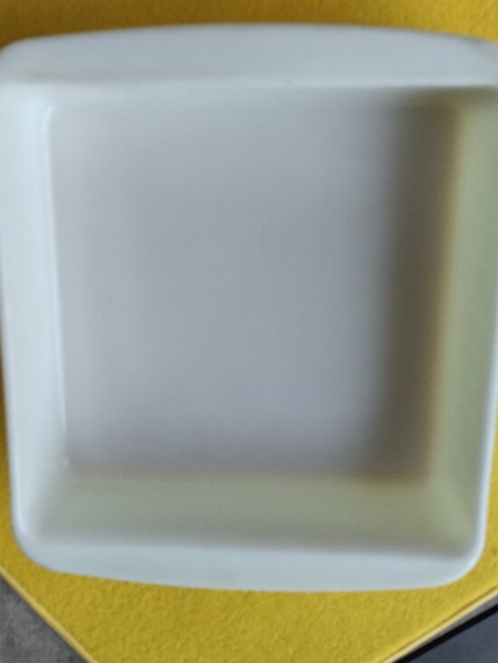 Pyrex Other - Pyrex 222 Vintage Lime Green Yellow  8 Inch Square Casserole Baking Pan Dish MCM